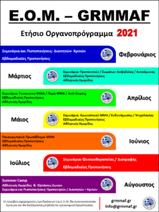 Ετήσιο Οργανοπρόγραμμα Ε.Ο.Μ. 2021