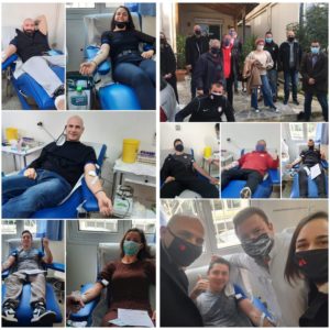 Ολοκλήρωση Εθελοντικής Αιμοδοσίας 30/1/2021