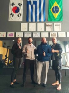 Συνάντηση Γεν. Γραμματέα της Ε.Ο.Μ. με εκπροσώπους Σωματείων στην Καλαμάτα.