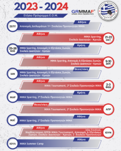 Ετήσιο Πρόγραμμα Ε.Ο.Μ. 2023-2024