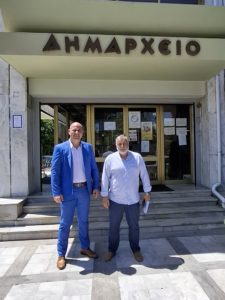 Συνάντηση της Ε.Ο.Μ. με τον Δήμαρχο Μοσχάτου – Ταύρου